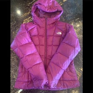 The North Fave Womens Alpz Luxe Hooded Jacket